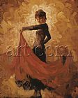 Mark Spain Flamenco I painting